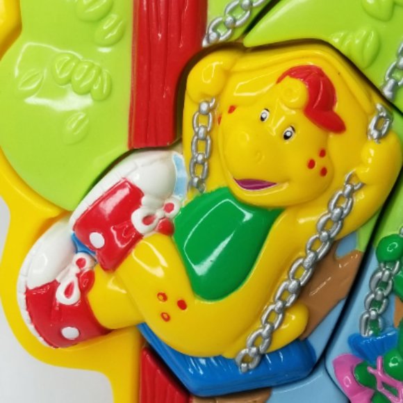 90s Vintage Barney and Friends Plastic Puzzle Toy - Picture 2 of 8